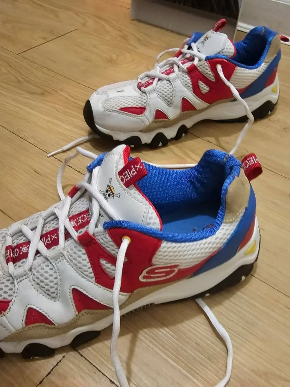 Skechers x One Piece D'Lites 2 Luffy - Limited Edition Korea Collab - Size 11